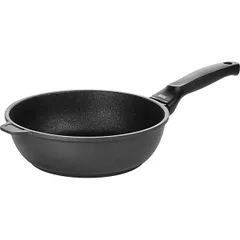 Frying pan deep “Black plus”  cast aluminum, teflon  D=24cm  black
