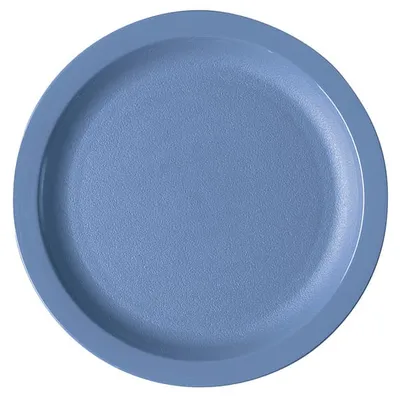 Тарелка поликарбонат D=229,H=15мм сине-серый