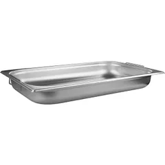 Gastronorm container (1/1) with handles  stainless steel  8.6 l , H=65, L=530, B=325mm  metal.