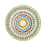 Блюдо для пиццы «Чинция Сафи» фарфор D=33см белый,разноцветн.