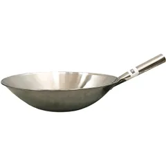 Wok-frying pan “WGSD36BB”  steel  D=36, H=11.5 cm  metal.