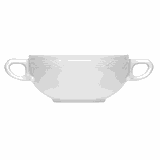 Чашка бульонная «Штутгарт» фарфор 300мл D=115,H=53мм белый