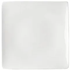 Тарелка «Джейд» квадратная фарфор ,L=27,B=27см белый