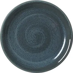 Plate “Revolution Jade” small  porcelain  D=200, H=15mm  green.