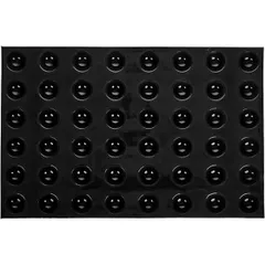 Форма кондитерская «Полусфера»[48шт] силикон,стеклопласт. D=42,H=21мм