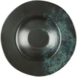 Тарелка для пасты «Фобос» керамика D=28,5см черный,синий