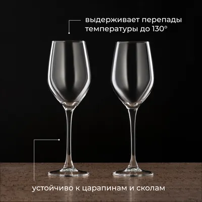 Бокал для вина «Селест» стекло 270мл D=54,H=214мм прозр., Объем по данным поставщика (мл): 270, изображение 3