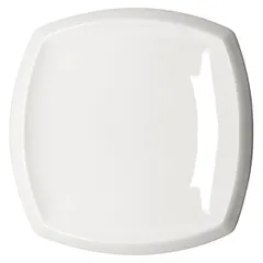 Тарелка «Кунстверк» квадратная фарфор ,H=35,L=280,B=280мм белый