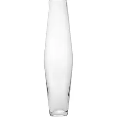 Flower vase glass D=8,H=30cm clear.