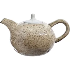 Kettle “Malibu” ceramics 0.83l D=20,H=14cm beige.