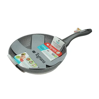 Сковорода «Майфос» алюмин. D=240,H=47мм серый, изображение 5