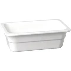 Gastronorm container (1/6) plastic 1.6l ,H=10,L=17.6,B=16.2cm white