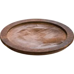 Stand for frying pan.4020308 wood D=255,H=20mm brown.