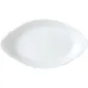 Блюдо «Симплисити» овальное фарфор ,H=45,L=345,B=195мм белый