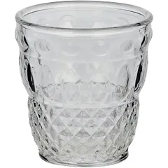 Old fashion “Ser Lapo” glass 280ml D=86,H=91mm clear.