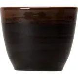 Shot glass for sake “Koto”  porcelain  80 ml  D=7, H=3cm  dark brown.