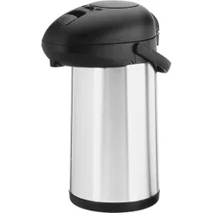 Thermos with flask  steel, plastic  3.5 l , H=36.3, L=23.5, B=16.9 cm  silver, black