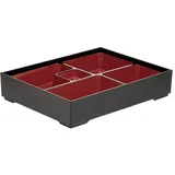 Контейнер для бенто пластик ,H=55,L=260,B=205мм черный