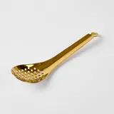 Ложка кухонная перфорированная сталь нерж. ,L=170,B=42мм металлич.