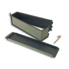 Pate shape (pate) removable bottom  steel, anti-stick coating , H=85, L=300, B=70mm