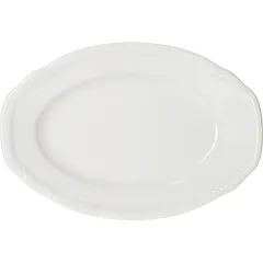 Блюдо «Штутгарт» овальное фарфор ,L=27см белый