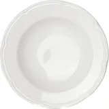 Тарелка глубокая «Увертюра» фарфор 330мл D=24,H=4см белый