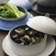 Блюдо для подачи «Экинокс» фарфор D=22,H=13см черный, изображение 2