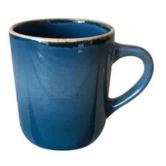 Кружка «Блю Реативо» фарфор 350мл D=9,H=10см синий