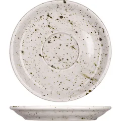 Saucer “Lifestyle”  porcelain  D=130, H=19mm  sand.