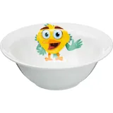 Салатник «Радужные птички» детский фарфор 0,55л