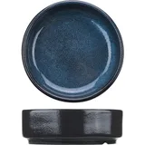 Салатник «Млечный путь голубой» фарфор 150мл D=100,H=35мм голуб.,черный