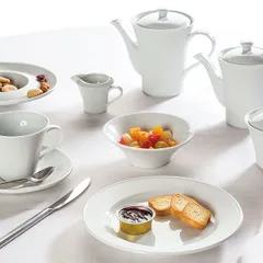 Блюдце «Нью Граффити» фарфор D=16,H=2см белый, изображение 3