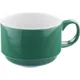 Чашка чайная «Карнавал» фарфор 225мл D=8,H=6см зелен., Цвет: Зеленый
