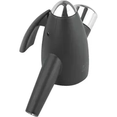 Головная часть д/сифона д/содовой пластик,сталь D=43,H=90,L=125,B=82мм черный,металлич.