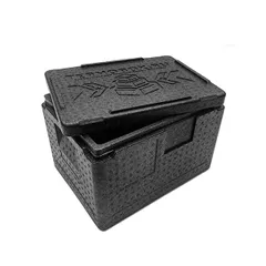 Термоконтейнер «Про» до 25 кг полипроп. 18л ,H=27,L=40,B=30см черный, изображение 3