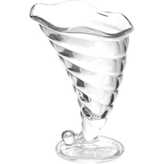 Bowl “Fortune” glass 320ml D=120/83,H=180mm clear.