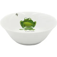 Salad bowl “Frog” porcelain 360ml D=14,H=5cm