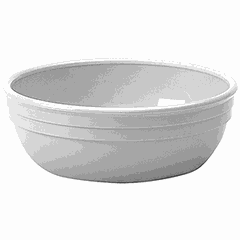 Bowl polycarbonate 370ml D=12.5cm white