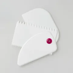 Набор шпателей кондитерских (3 шт.) нейлон белый, изображение 3