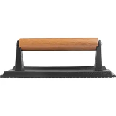 Пресс для гриля «Эмбер Каст Мэтт» чугун,дерево ,L=21,B=11см черный,св. дерево, изображение 2