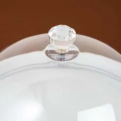 Крышка для тарелки поликарбонат D=25,H=13,5см прозр., изображение 4