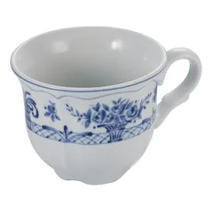 Чашка кофейная «Нео Антирос» фарфор 100мл D=9/7,H=5см белый,синий