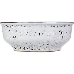 Салатник «Тирамису» керамика 0,5л D=155,H=60мм белый,черный, изображение 4