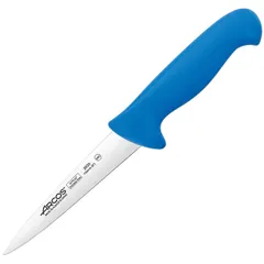 Нож для мяса «2900» сталь нерж.,полипроп. ,L=295/150,B=25мм синий,металлич.