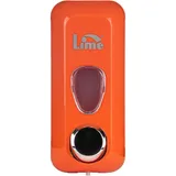 Диспенсер для жидкого мыла заливной 0,6л оранжев.