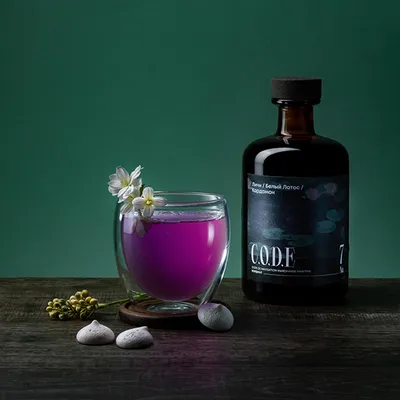 Кордиал «Личи / Белый Лотос / Кардамон» C.O.D.E стекло 0,5л D=7,H=18см, Состояние товара: Новый, Вкус: Личи, изображение 4