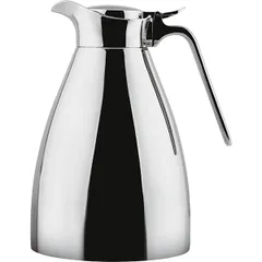 Coffee pot-thermos stainless steel 0.6l ,H=19.1,L=15,B=10.5cm silver.
