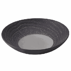 Salad bowl “Arborescence”  porcelain  175 ml  D=140, H=32mm  black, gray