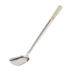 Kitchen spatula  stainless steel, wood  L=11, B=10.2 cm  metal, wood.