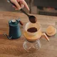 Чайник для приготовления кофе с термометром сталь нерж.,дерево 0,55л, изображение 2